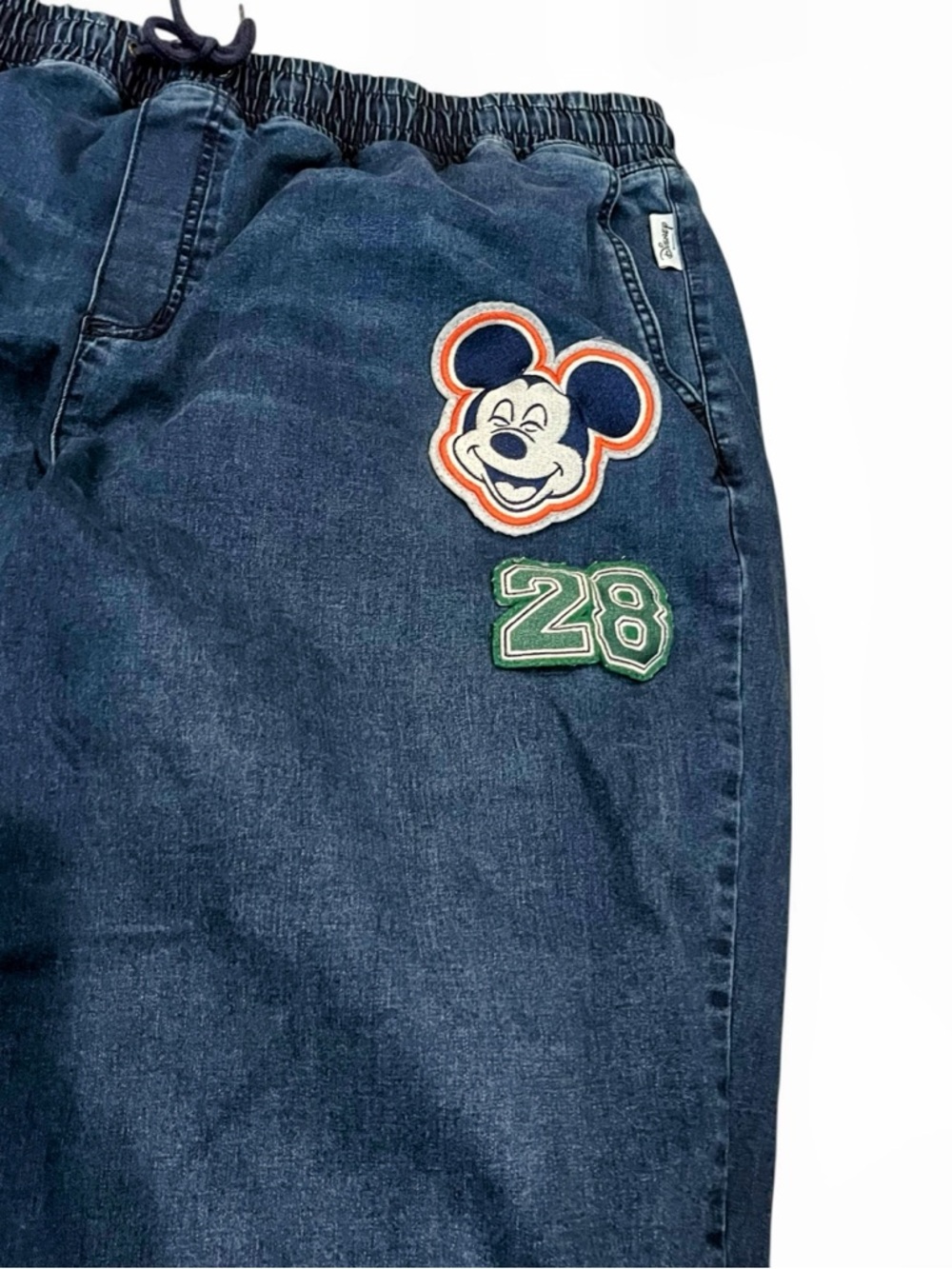 Disney her universe Mickey Mouse women’s 3x denim jogger jeans elastic waist - Picture 4 of 8
